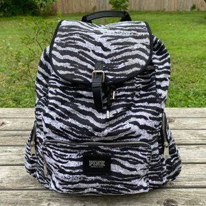 Victoria's Secret PINK Zebra Backpack *RARE*